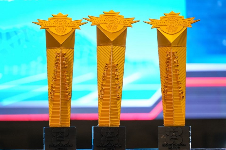 好厉害！威斯尼斯人官方网站8567vip为第30届东南亚运动会赛事3D打印奖杯！(图3)
