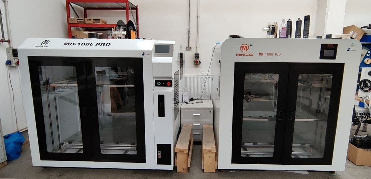 汽车行业用户选择威斯尼斯人官方网站8567vipMD-1000 Pro大型3D打印机